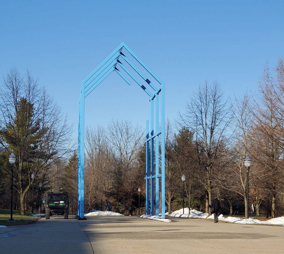 Picture of Blue Arch at GVSU
